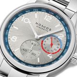 NOMOS Glashütte Club Sport Neomatik Worldtimer Silver image 4 thumbnail