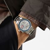 NOMOS Glashütte Club Sport Neomatik Worldtimer Silver image 6 thumbnail