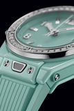 Hublot 485.GS.5271.RX.1204 Big Bang One Click Mint Green Ceramic Diamonds 33mm image 3 thumbnail