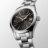 Longines Conquest Classic Black Dial 34mm L2.386.4.52.6 image 3 thumbnail