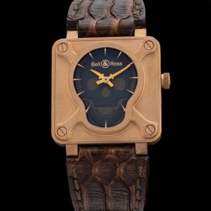Bell & Ross BR 01 Skull Bronze BR0192-SKULL-BR