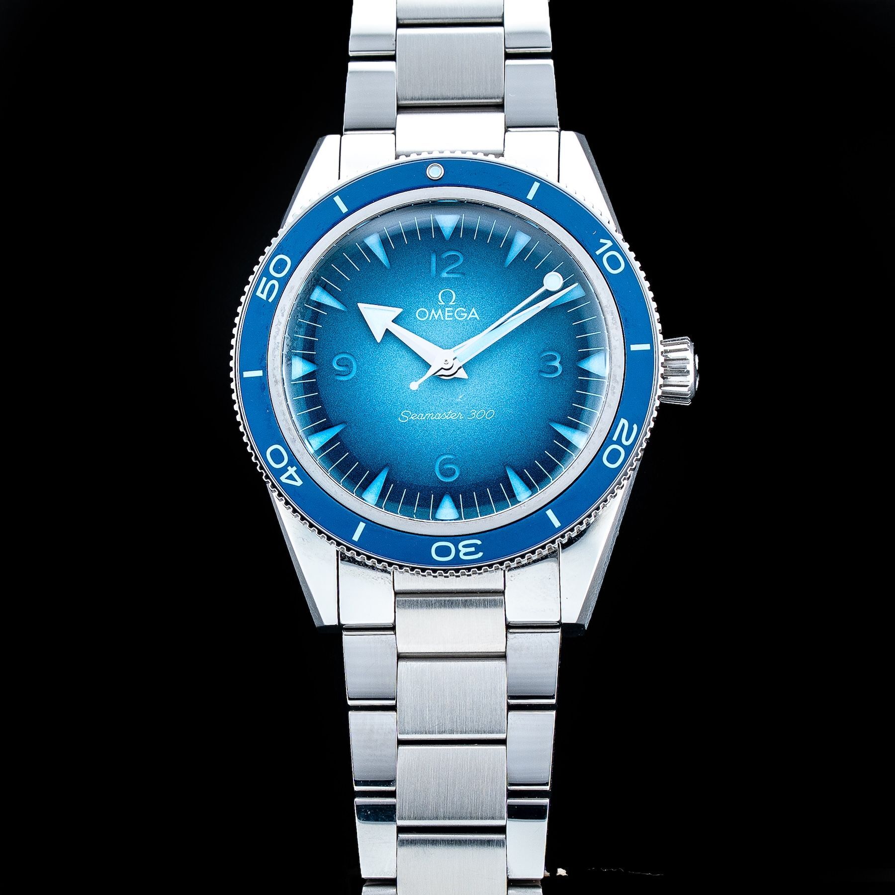 Omega Seamaster 300 Summer Blue Heritage 234.30.41.21.03.002