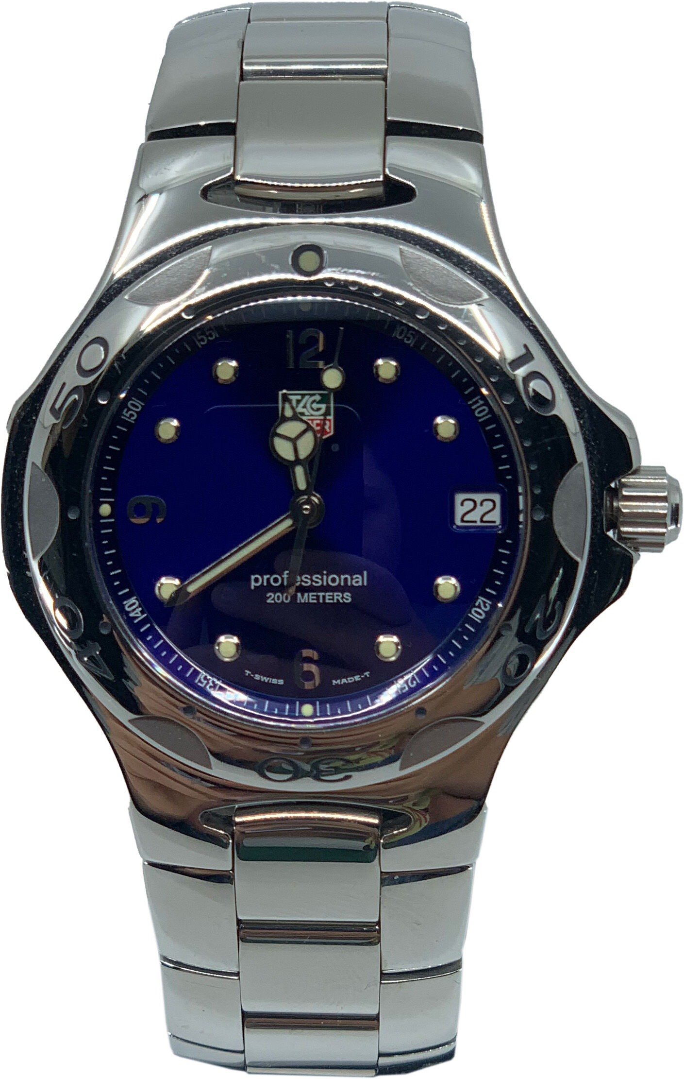 Tag Heuer Kirum Date Quartz Blue Dial