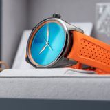H. Moser & Cie. 3201-1205 Pioneer Centre Seconds Spiced Aqua image 8 thumbnail
