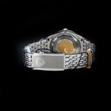 Nivada Grenchen 32077A04 Aquamar Grey On Beads of Rice Bracelet image 6 thumbnail