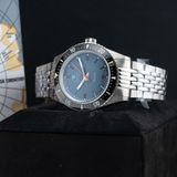 Nivada Grenchen 32077A04 Aquamar Grey On Beads of Rice Bracelet image 8 thumbnail