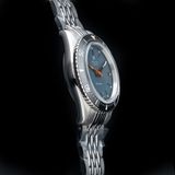 Nivada Grenchen 32077A04 Aquamar Grey On Beads of Rice Bracelet image 2 thumbnail