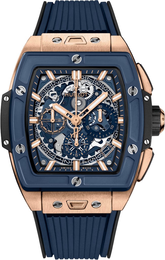 Hublot 642.OL.7180.RX Spirit Of Big Bang King Gold Blue Ceramic