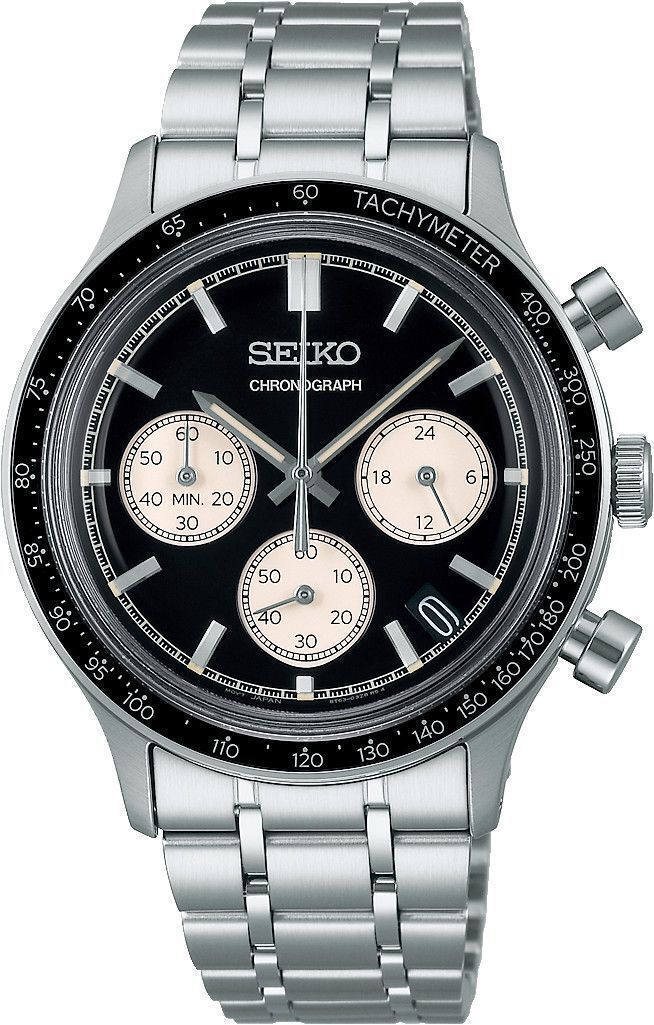 Seiko Essentials SSB479 Black Dial