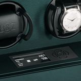 Buben & Zorweg SAFE MASTER 8 Green Leather Watch Winder image 1 thumbnail
