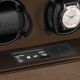 Buben & Zorweg SAFE MASTER 8 Brown Leather Watch Winder image 1 thumbnail