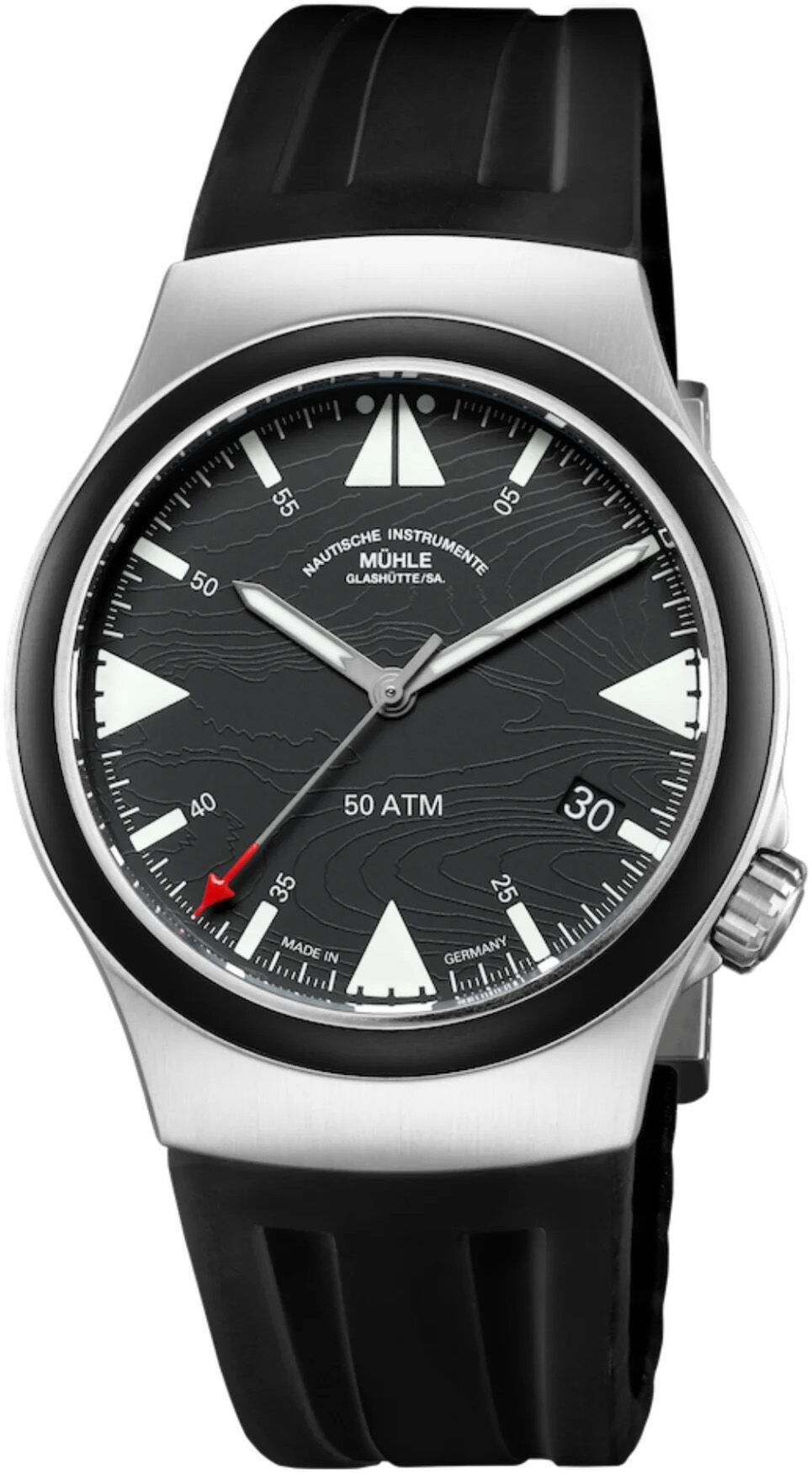 Mühle Glashütte M1-51-03-2025-KB S.A.R. Mission Timer 160 Years DGZRS