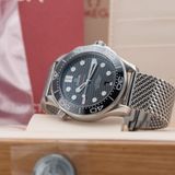 Omega 210.32.42.20.01.001 Seamaster Diver 300M Co-Axial Master Chronometer Black Dial On Rubber Strap image 8 thumbnail
