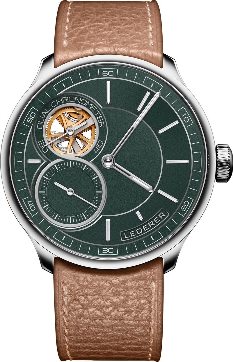 Lederer CIC 9016.60.304 Central Impulse Chronometer Racing Green