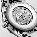 Longines  L2.286.4.88.6 Conquest Classic Black Mother-of-pearl Dial on Bracelet image 3 thumbnail