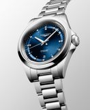 Longines L3.320.4.97.6 Conquest Blue Dial on Bracelet image 3 thumbnail