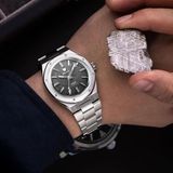 Nivada Grenchen F77 Steel Meteorite 69041A77C image 5 thumbnail