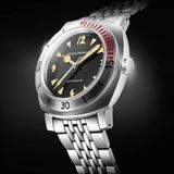 Nivada Grenchen 14200A04 Pacman Depthmaster 42mm on Beads of Rice Bracelet image 3 thumbnail