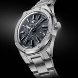 Nivada Grenchen F77 Steel Meteorite No Date 68041A77C image 1 thumbnail