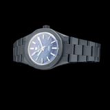 Nivada Grenchen F77 Black Ceramic Lapis Lazuli on Bracelet 68022A77 image 4 thumbnail