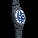 Nivada Grenchen F77 Black Ceramic Lapis Lazuli on Bracelet 68022A77 image 1 thumbnail