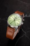 Vulcain 100173A90.BAC207 Cricket President 39mm Pistachio Green image 3 thumbnail