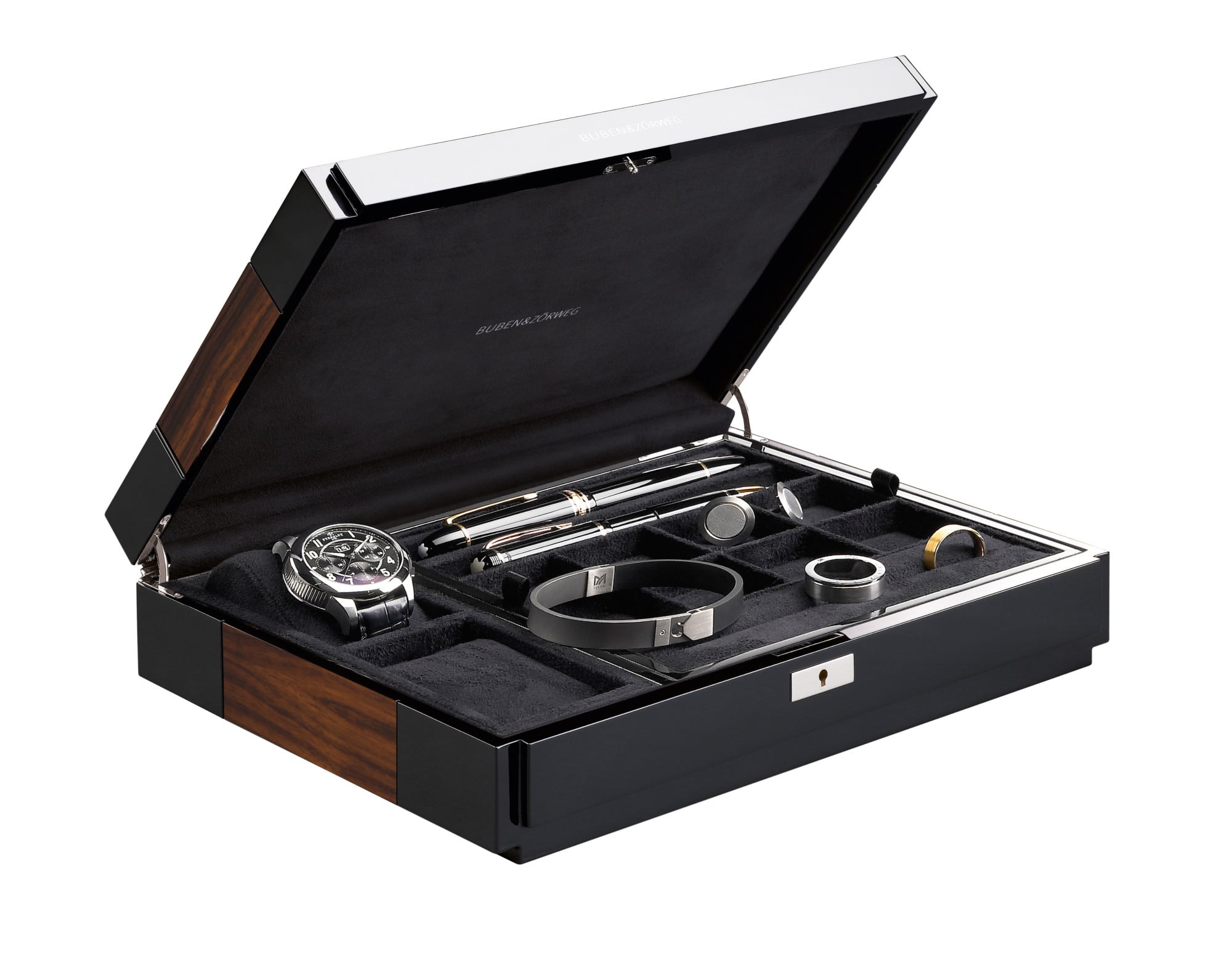 Buben & Zorweg Vantage Case 10 Gentleman Macassar High-Gloss