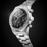 Nivada Grenchen 68002Q77 F77 Chrono Mecaquartz Carbon 38mm image 1 thumbnail