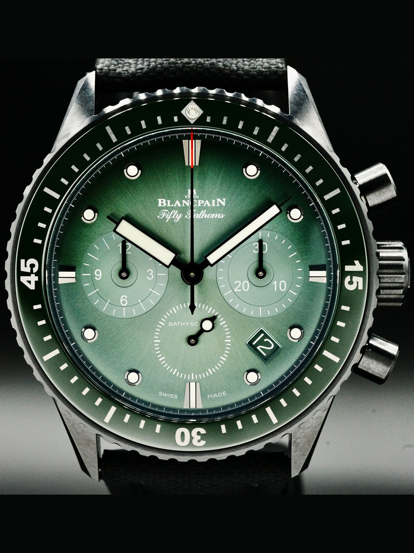 Blancpain 5200 0153 B52A Fifty Fathoms Bathyscaphe Chronographe Flyback