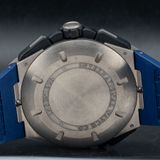 IWC IW376501 Ingenieur Double Chronograph Titanium Certified 45mm Blue Rubber Strap image 5 thumbnail