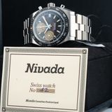 Nivada Grenchen 77001A45 Chronosport Cream Luminova Automatic 38mm image 8 thumbnail