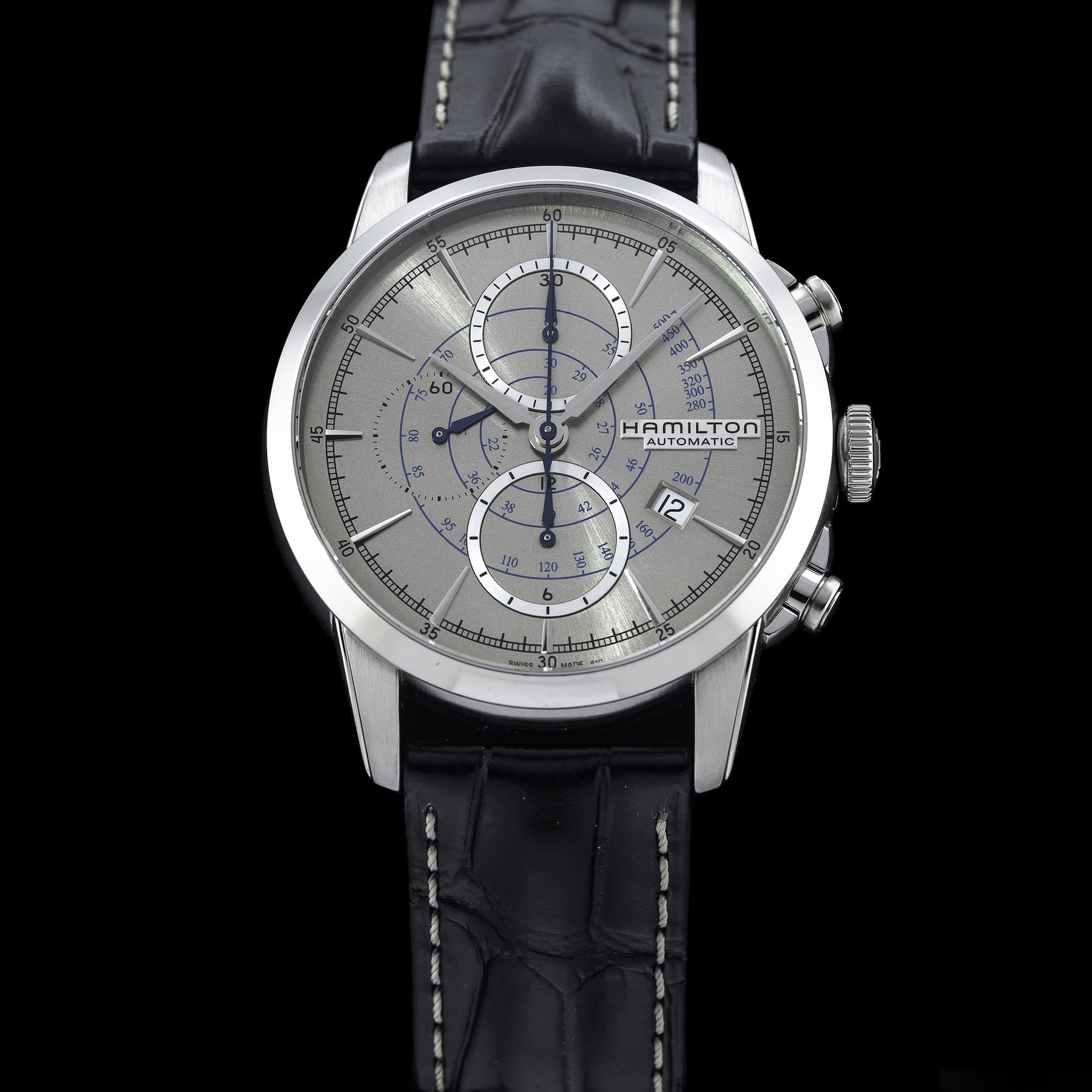 Hamilton American Classic Railroad Auto Chrono 44mm H40656781