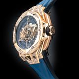 Hublot 418.OX.5108.RX.1604.MXM20 Big Bang Unico Sang Bleu II King Gold Blue Pavé image 2 thumbnail