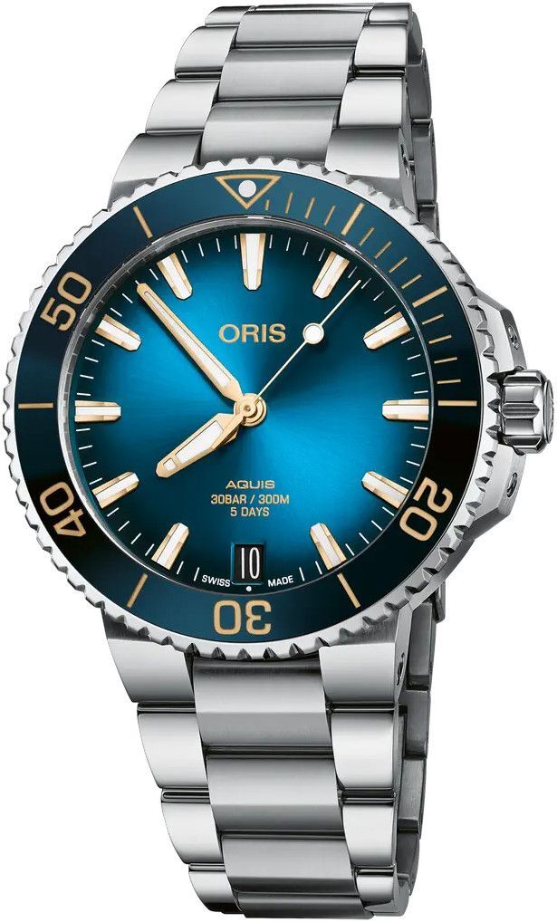 Oris 01 400 7769 4125-07 8 22 09PEB Aquis Date Calibre 400