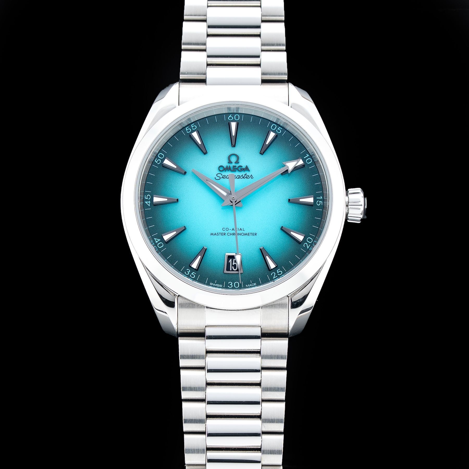 Omega 220.10.41.21.03.006 Aqua Terra 150M Turquoise Dial 41mm