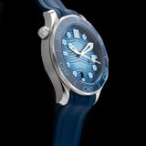 Omega 210.32.42.20.03.002 Seamaster Diver 300M Summer Blue On Strap image 1 thumbnail