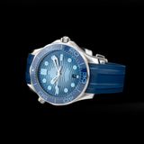 Omega 210.32.42.20.03.002 Seamaster Diver 300M Summer Blue On Strap image 3 thumbnail
