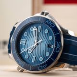 Omega 210.32.42.20.03.002 Seamaster Diver 300M Summer Blue On Strap image 6 thumbnail