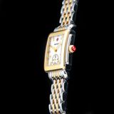 Michele Deco Mid Two-Tone Diamond Dial Watch MWW06V000042 image 2 thumbnail