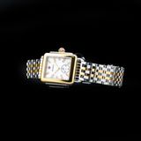 Michele Deco Mid Two-Tone Diamond Dial Watch MWW06V000042 image 3 thumbnail