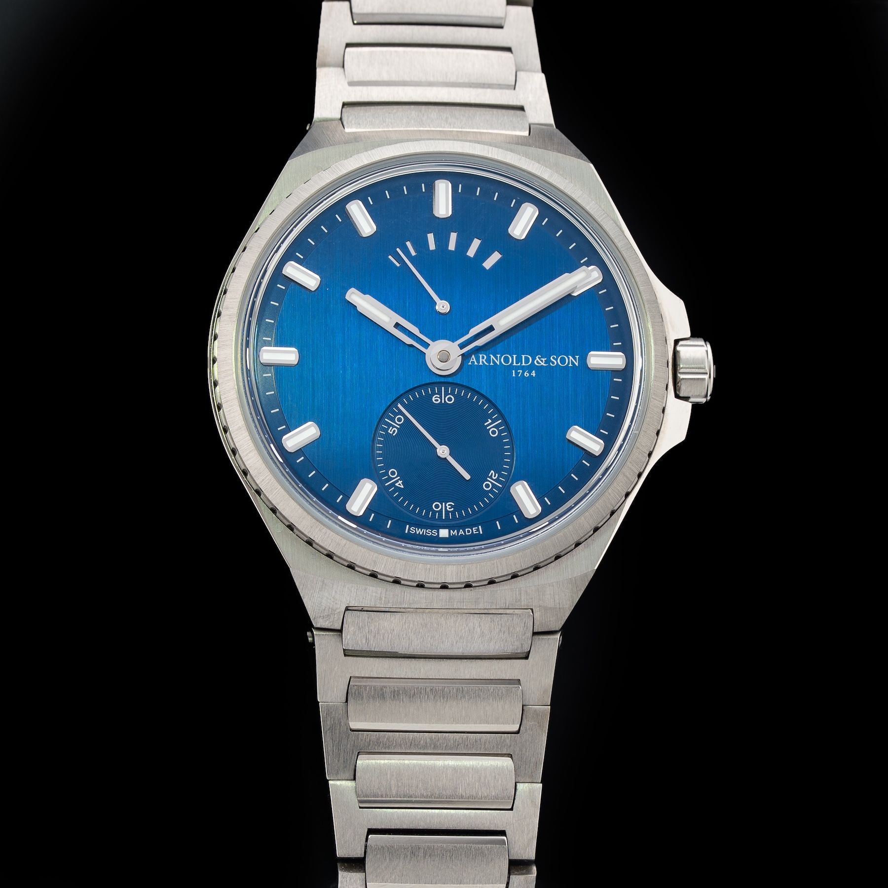 Arnold & Son 1LTAT.U01A.N001U Longitude Titanium Ocean Blue