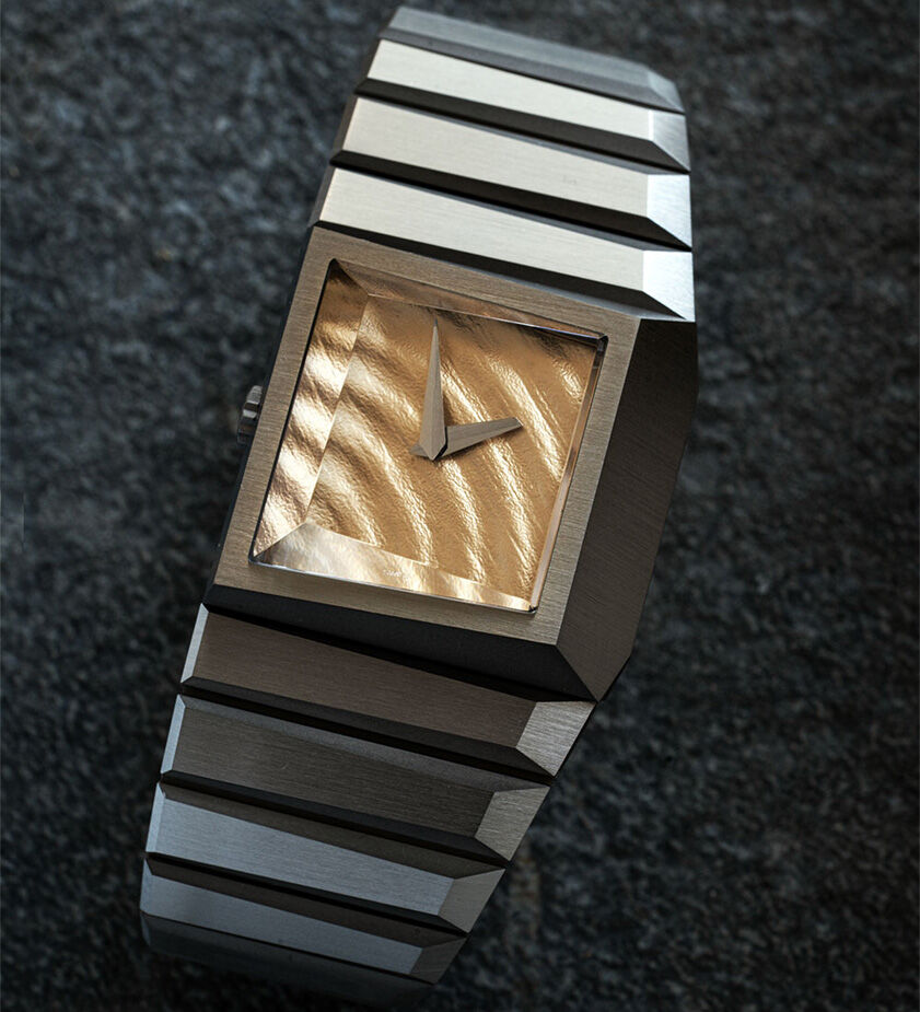 Toledano & Chan B/1.3R - 18K Gold Ripple Dial on Titanium