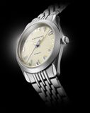 Nivada Grenchen 32080A04 Antarctic 38mm Eggshell Beige Luminova image 1 thumbnail