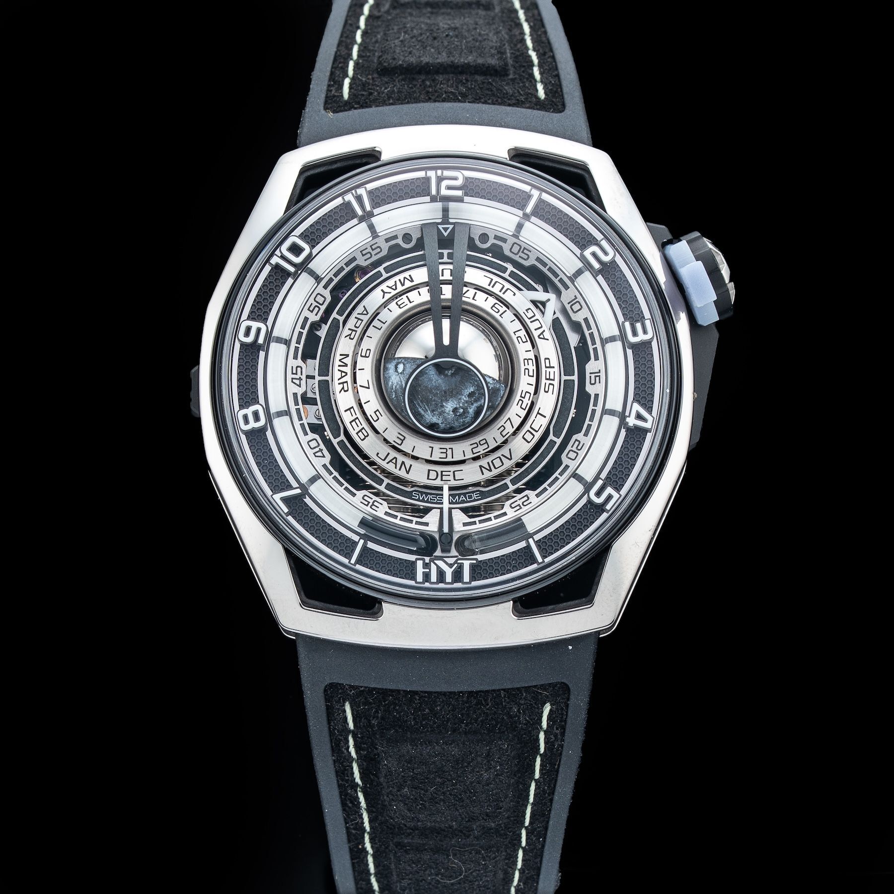HYT H02981-A Moon Runner Grey Ghost Limited Edition