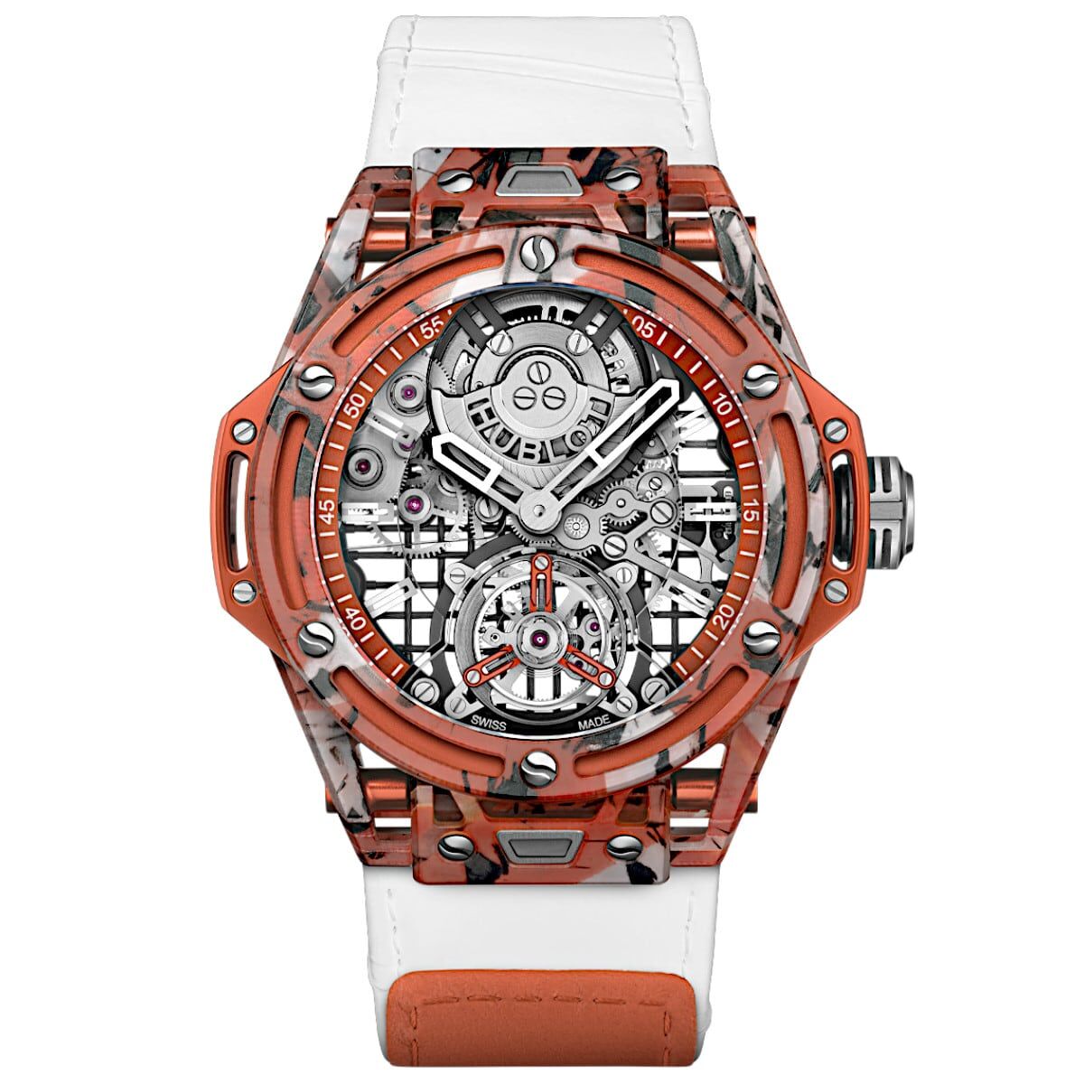 Hublot Big Bang Tourbillon Novak Djokovic Goat Edition Orange 44mm 429.QKO.0120.NR.DJO26