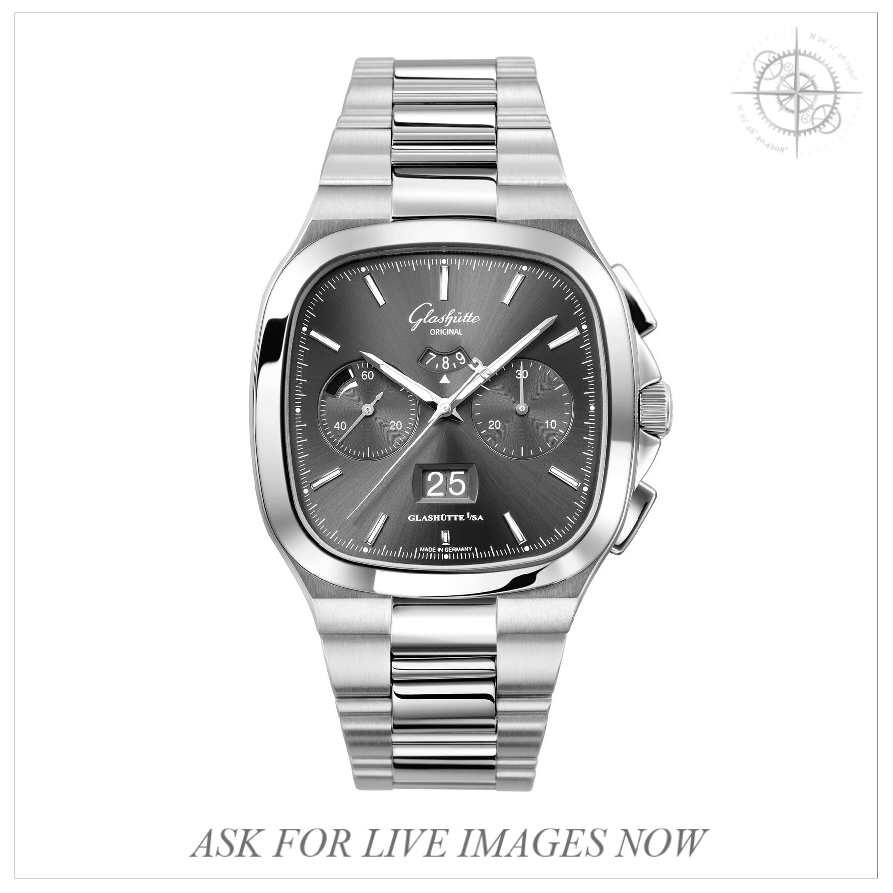 Glashütte Original Seventies Chronograph Panorama Date 1-37-02-08-02-70