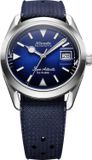 Nivada Grenchen Super Antarctic Blue On Rubber Tropic Dark Blue Strap 32076A24 image 1 thumbnail