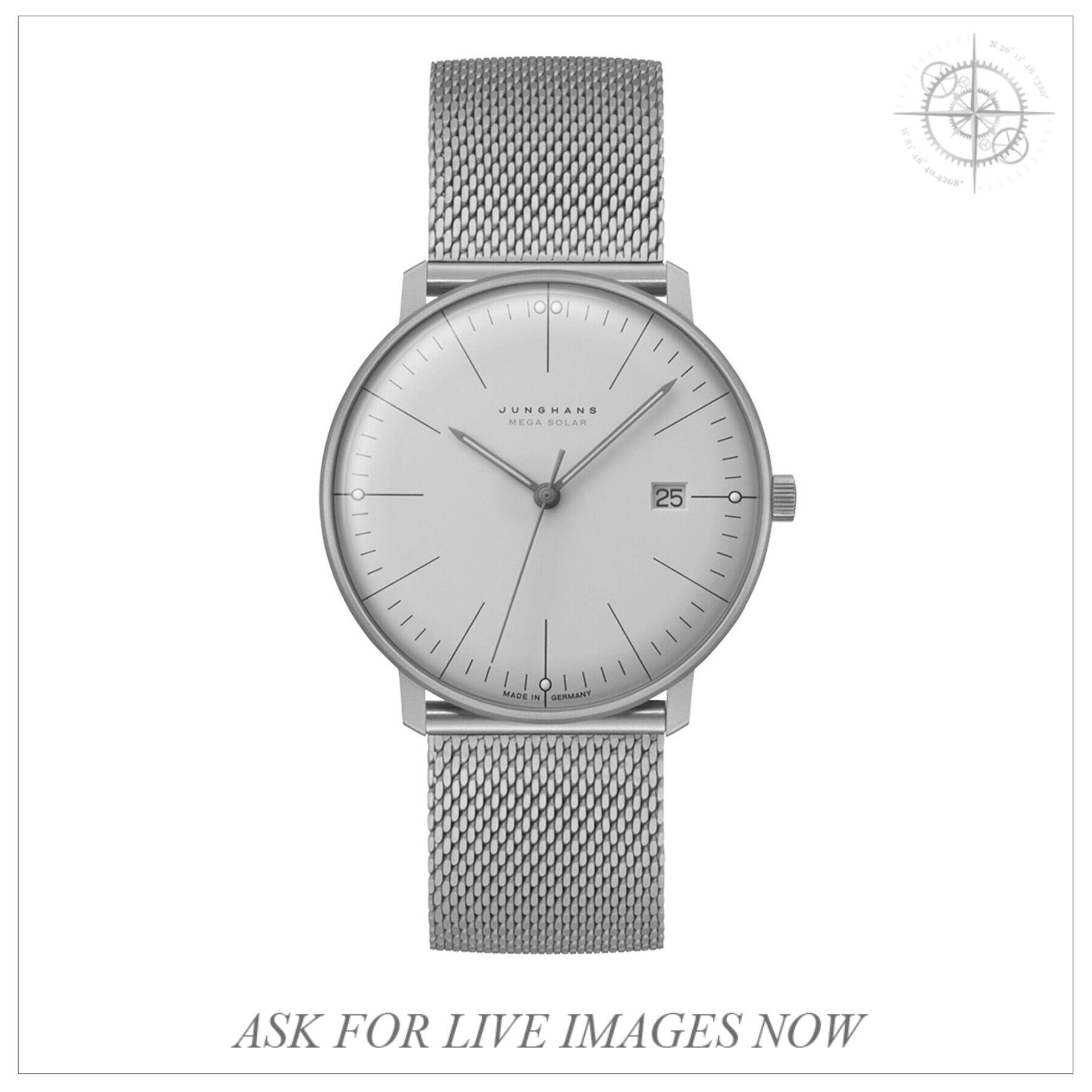 Junghans Max Bill Mega Solar 059/2022.46