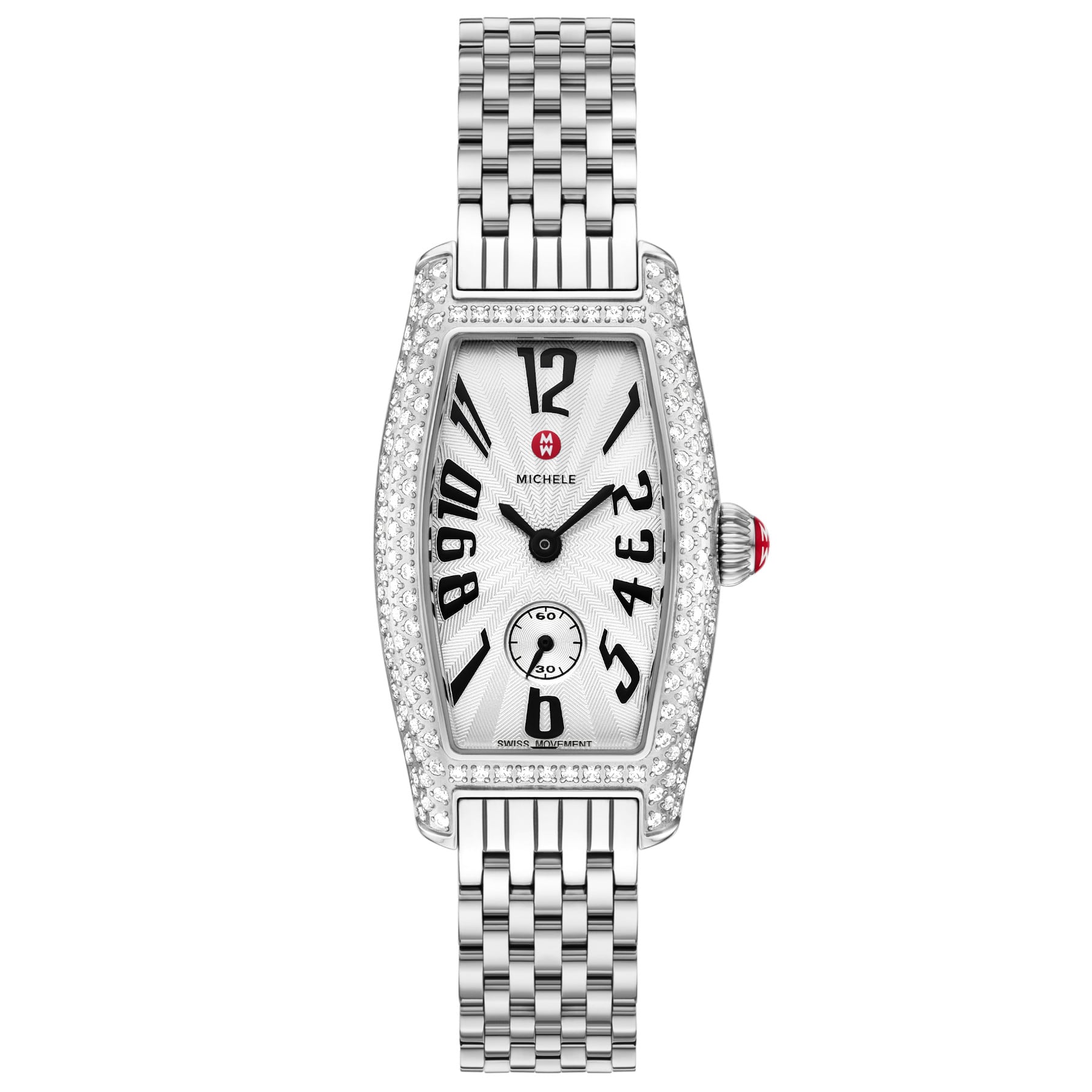 Michele Women's Special Edition Coquette Diamond Stainless Steel Watch, MWW08B000285