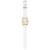 Michele Women's Deco Sport Mid Two-Tone White Silicone Watch, MWW06H000007 image 8 thumbnail